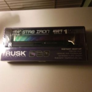 NEW rusk ceramic flat iron $99 new